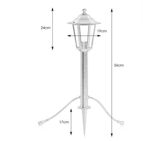 Markslojd Garden24 Lampa zewnętrzna stojąca 107991