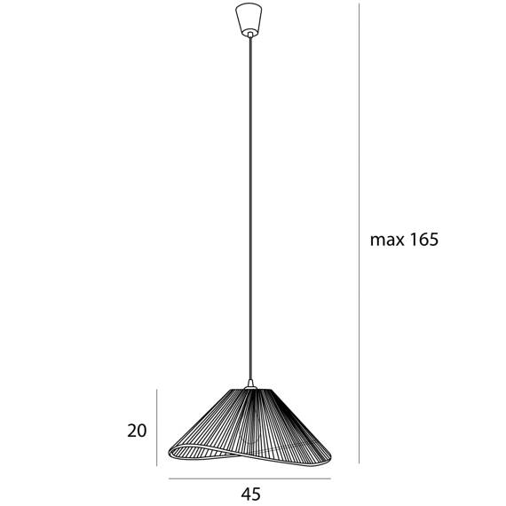 Maxlight Amalfi Lampa wisząca