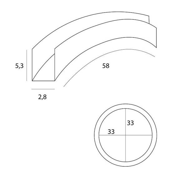 Maxlight Magnetic MT0037 Szyna Magnetyczna Głęboka Natynkowa