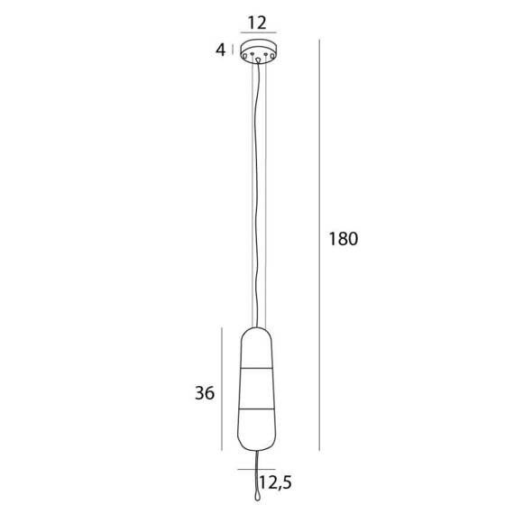 Maxlight Mauri Żyrandol P0588