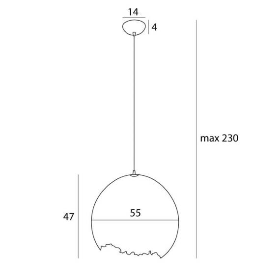 Maxlight Nest Oprawa wisząca P0539