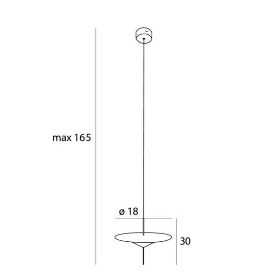 Maxlight Oprawa wisząca P0554 Cone