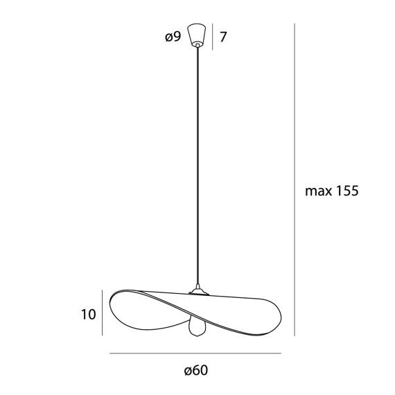 Maxlight Żyrandol Pan P0585