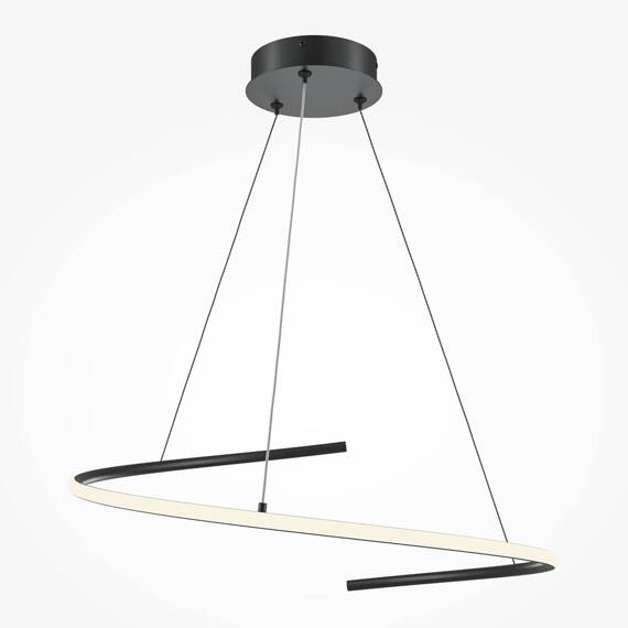 Maytoni Lampa wisząca Curve MOD242PL-L33BK