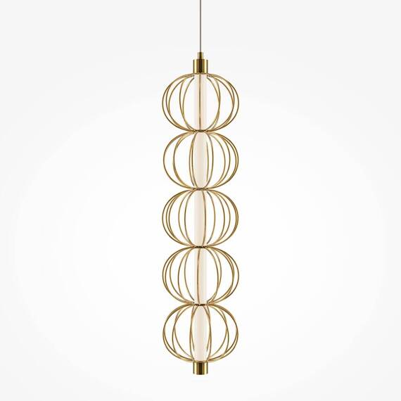 Maytoni Lampa wisząca Golden Cage MOD216PL-L10G3K