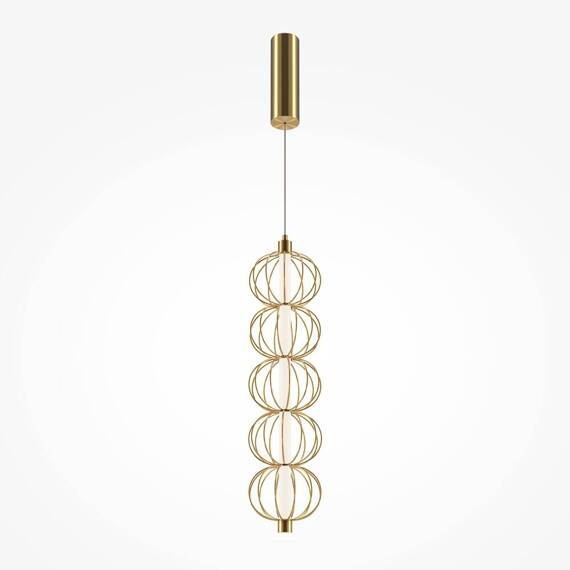 Maytoni Lampa wisząca Golden Cage MOD216PL-L10G3K