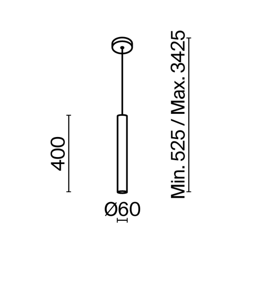 Maytoni Zwis MOD161PL-01G1 Pro Focus