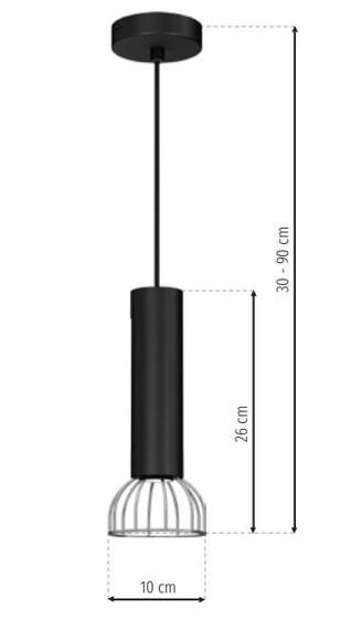 Milagro Dante MLP7365 Lampa wisząca 