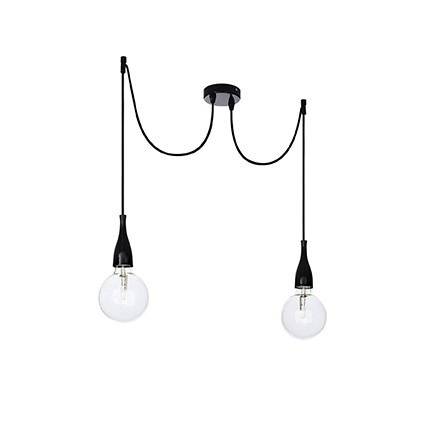 Minimal SP2  Lampa Wisząca Ideal Lux czarna