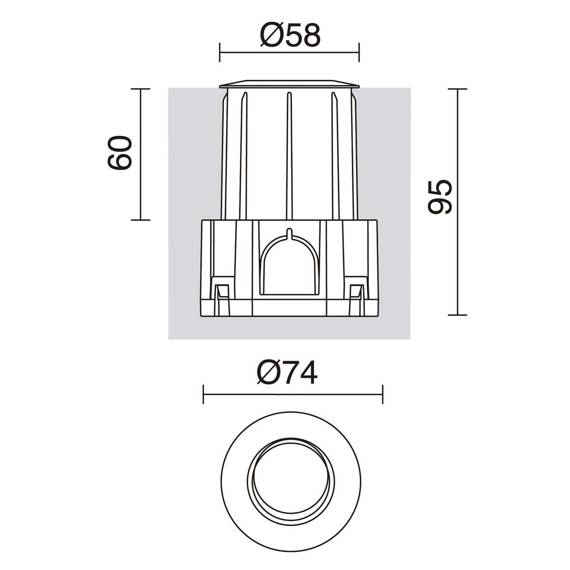 Nabuco L 980I-L0106H-30 Oprawa najazdowa Novolux