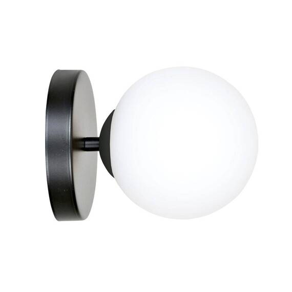 Natynkowa lampa ścienna KALF K1 BLACK czarny (1030/K1) - Emibig