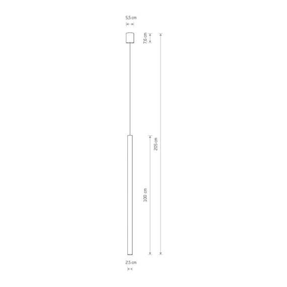 Nowodvorski Laser Zwis Nowoczesny 10446