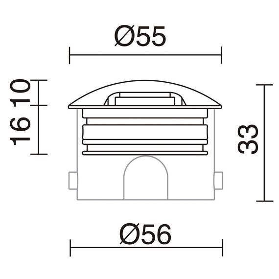 Oprawa najazdowa Novolux 665F-L0102F-43 Nody