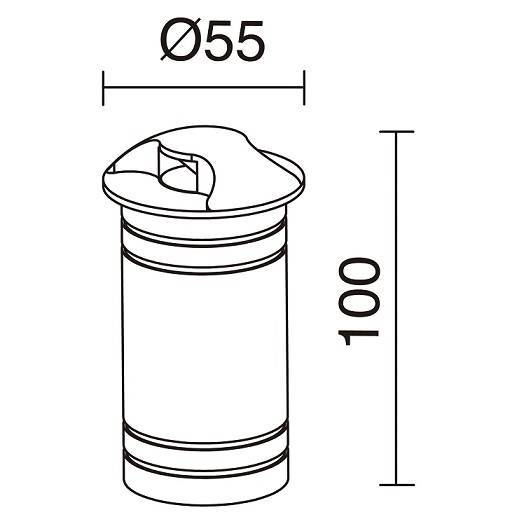 Oprawa najazdowa Novolux Depo Arlet 2 Beam 644B-L0203D-39