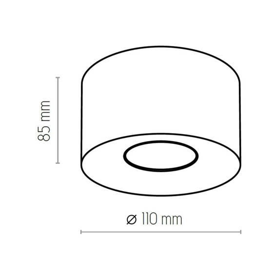 Oprawa natynkowa 3234 TK Lighting Orion