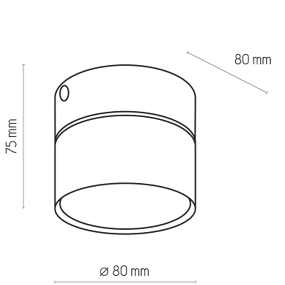 Oprawa natynkowa 6140 TK Lighting Space