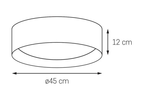 Oprawa natynkowa Kaspa Vero L 30686302