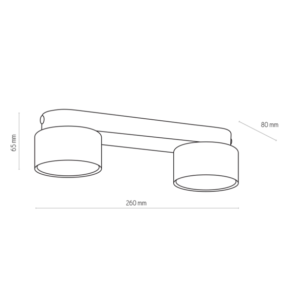 Oprawa sufitowa 3399 TK Lighting Space