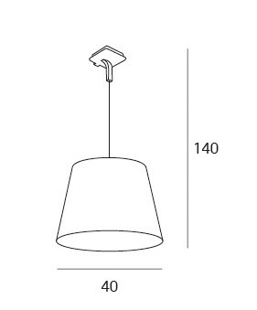 Oprawa wisząca MaxLight Denver P0218