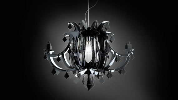 Oryginalna Lampa wisząca Slamp Ginetta Black