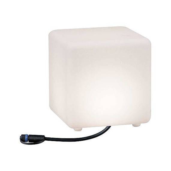 Paulmann Lampa stojąca zewnętrzna Cube  Plug&Shine PL94180