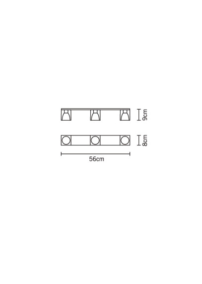 Plafon Fabbian CUBETTO WHITE D28 E03 01