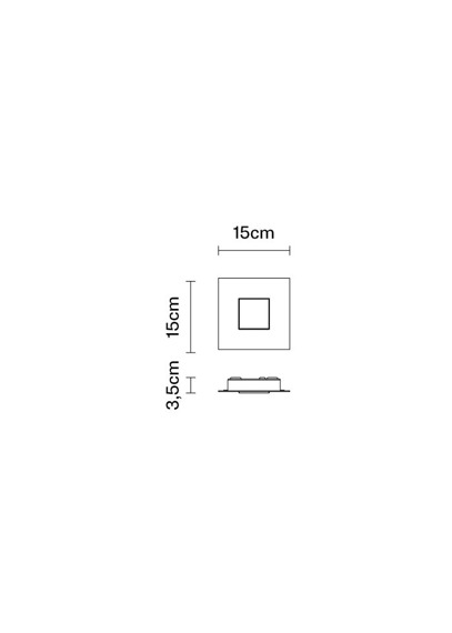 Plafon Fabbian Quarter F38 G07 02