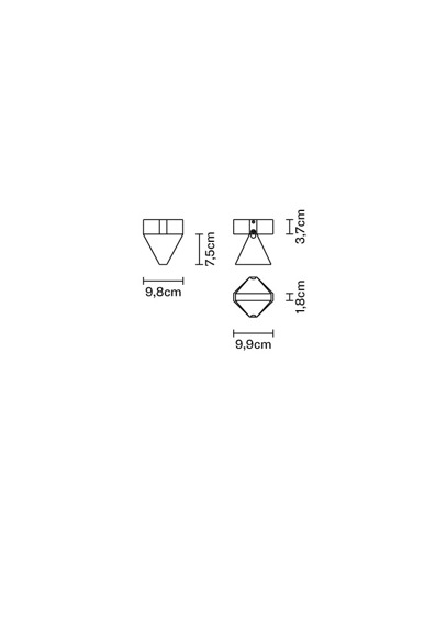 Plafon Fabbian Tripla F41 E01 11