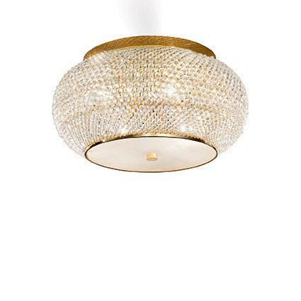 Plafon Ideal Lux PASHA PL6 Oro