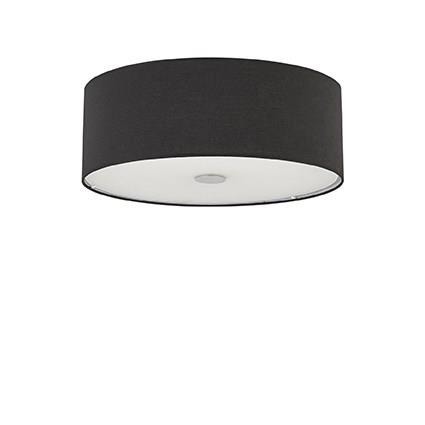 Plafon Ideal Lux WOODY PL4 NERO