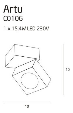 Plafon MaxLight Artu C0106