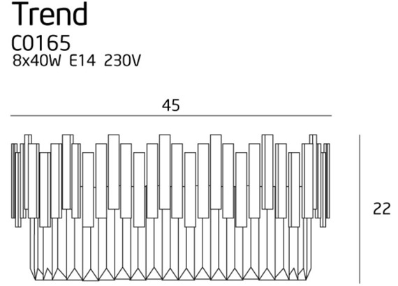 Plafon MaxLight Trend C0165