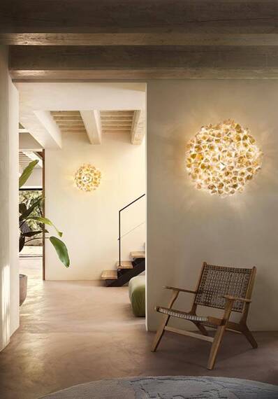 Plafon Slamp Clizia Small Gold CLICS00GNM00000000EU