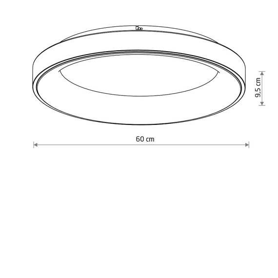 Plafoniera Nowodvorski Nikki 11212 60cm 4000K