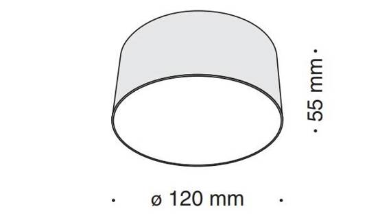 Plaforniera Maytoni Zon C032CL-L12W4K