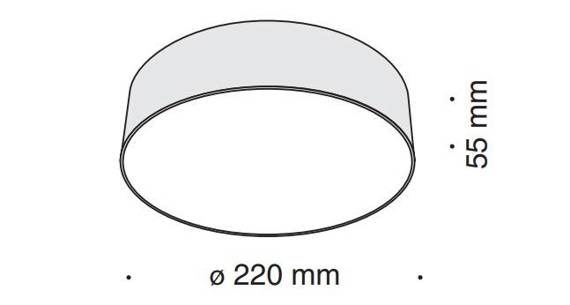 Plaforniera Maytoni Zon C032CL-L32B4K