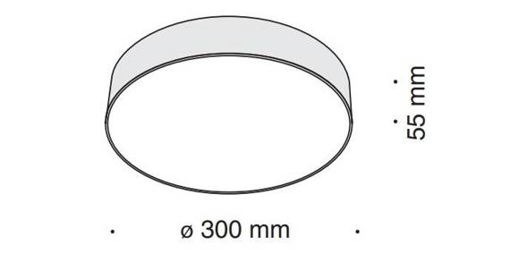 Plaforniera Maytoni Zon C032CL-L43W4K