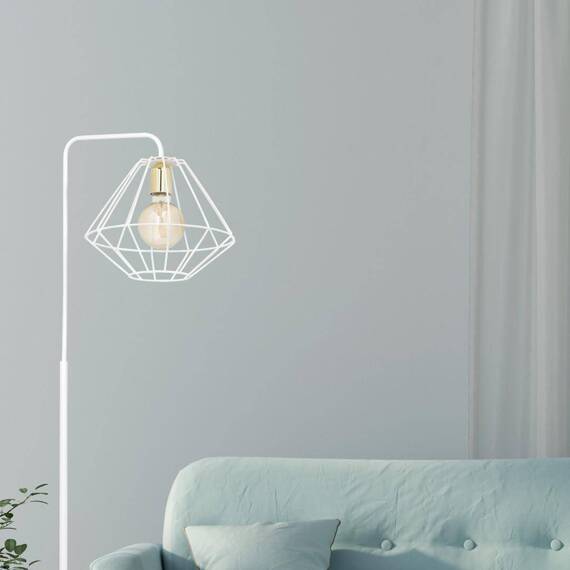 Podłodowa lampa ALTEO LP1 WHITE biały (226/LP1) - Emibig