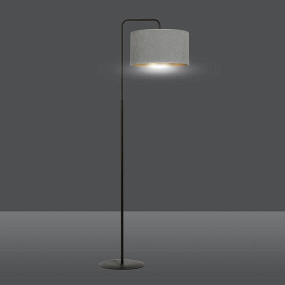 Podłodowa lampa HILDE LP1 BL GRAY czarny (1050/LP1) - Emibig