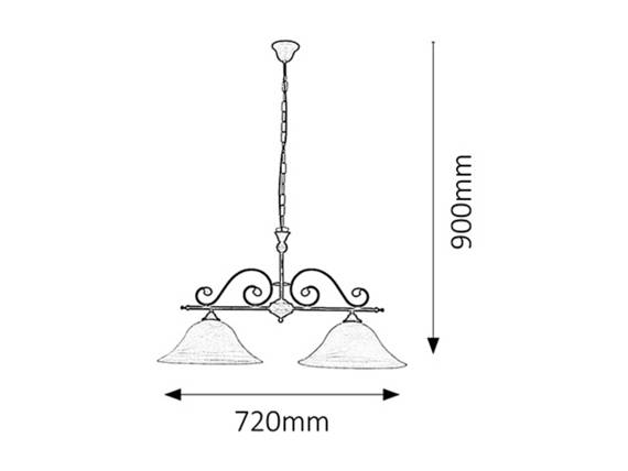 Rabalux 7777 Lampa Wisząca Dorothea