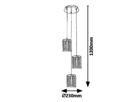 Rabalux Lampa Wisząca 5044 Astrella