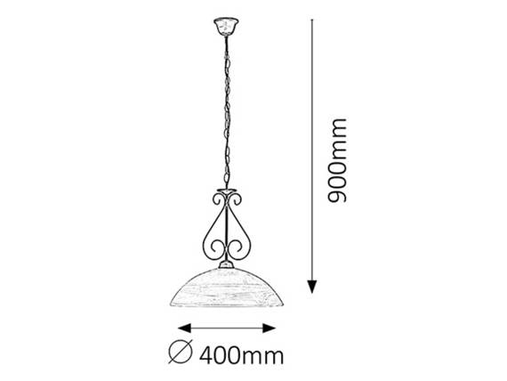 Rabalux Lampa Wisząca 7816 Athena