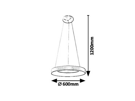 Rabalux Lampa Wisząca Carmella 5054