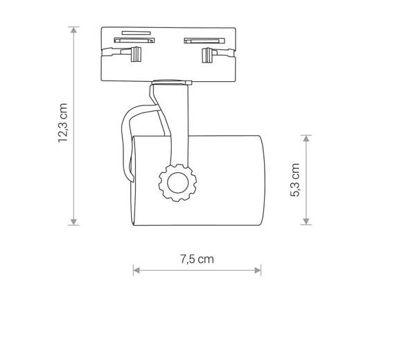 Reflektor do Szyny Nowodvorski Profile Store Pro Led 7 W 8317 Barwa 4000 K 