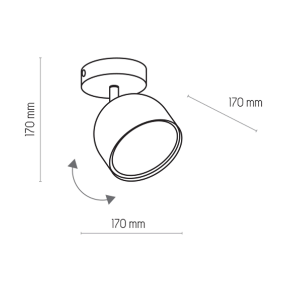 Reflektorek 3419 Altea TK Lighting