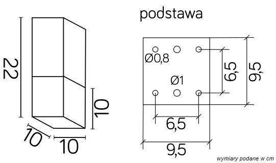 SU-MA Oprawa Sufitowa Cube  Max CB-MAX S AL