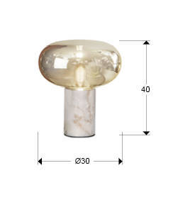 Schuller 837156 Fungi Lampka nocna