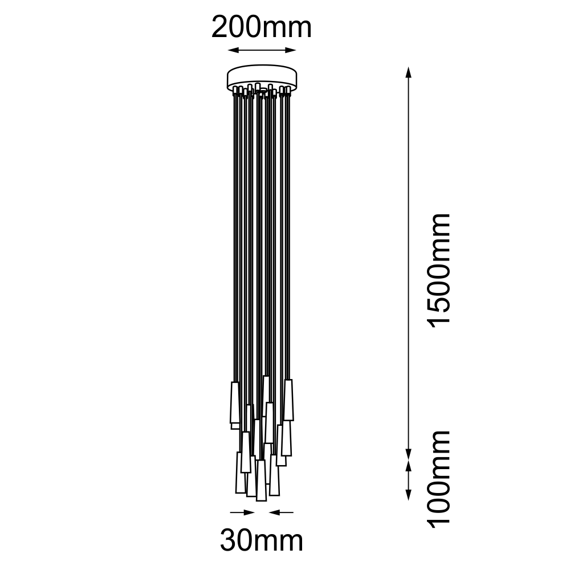 Shilo 5123 Lampa wisząca Sura