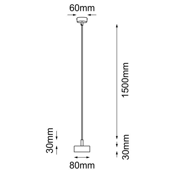 Shilo 5163 No. mini Lampa wisząca 