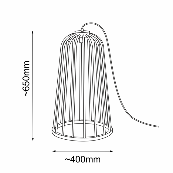 Shilo 9419 no. Moon Lampa ogrodowa